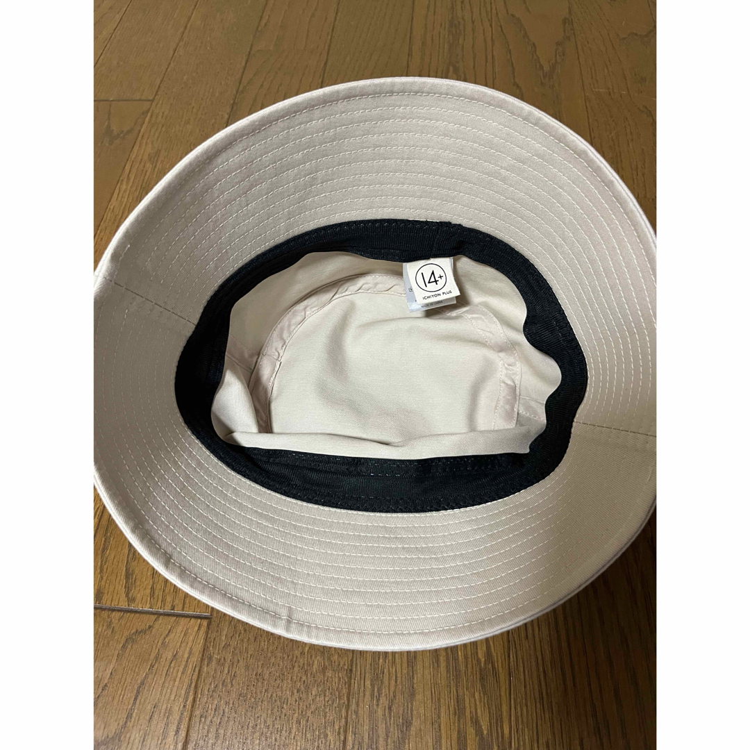 バケットハット　ベージュ　Mサイズ レディースの帽子(ハット)の商品写真