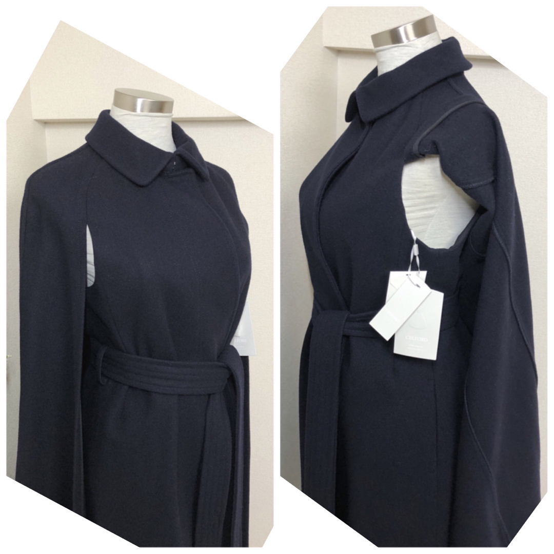 CELFORD - 【未使用】完売品CELFORDセルフォードマントコート CELFORD - 【未使用】完売品CELFORDセルフォードマントコート