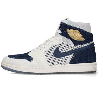 ナイキ(NIKE)のナイキ  AIR JORDAN 1 RETRO HIGH FLYKNIT DEREK JETER AH7233-105 エアジョーダン1ハイフライニットスニーカー メンズ 28cm(スニーカー)