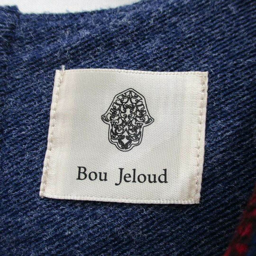 Bou Jeloud(ブージュルード)のブージュルード Bou Jeloud カットソー Tシャツ 七分袖 チェック F レディースのトップス(その他)の商品写真