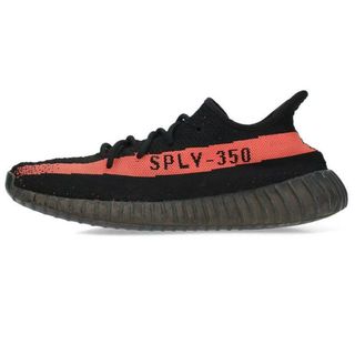 アディダス(adidas)のアディダス カニエウエスト  YEEZY BOOST 350 V2 RED BY9612 イージーブーストレッドスニーカー メンズ 28.5cm(スニーカー)