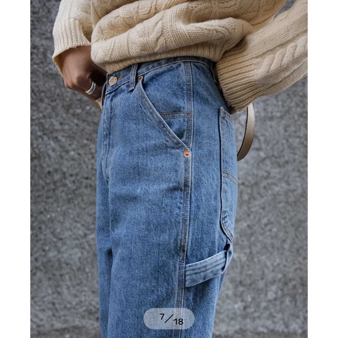 modest mood デニム East work denim barnnet レディースのパンツ(デニム/ジーンズ)の商品写真