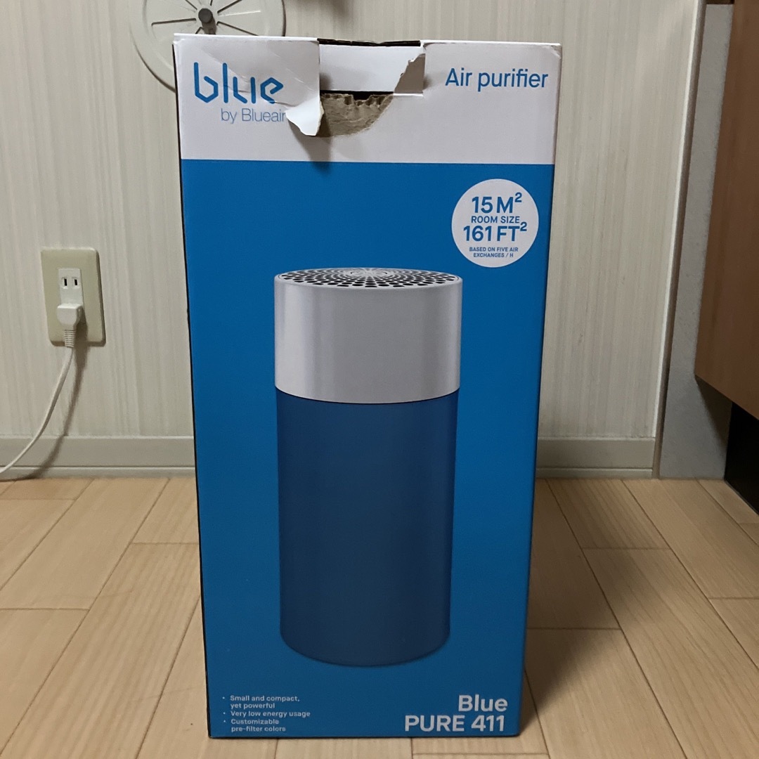 Blueair Blue Pure 411 空気清浄機　未使用品スマホ家電カメラ