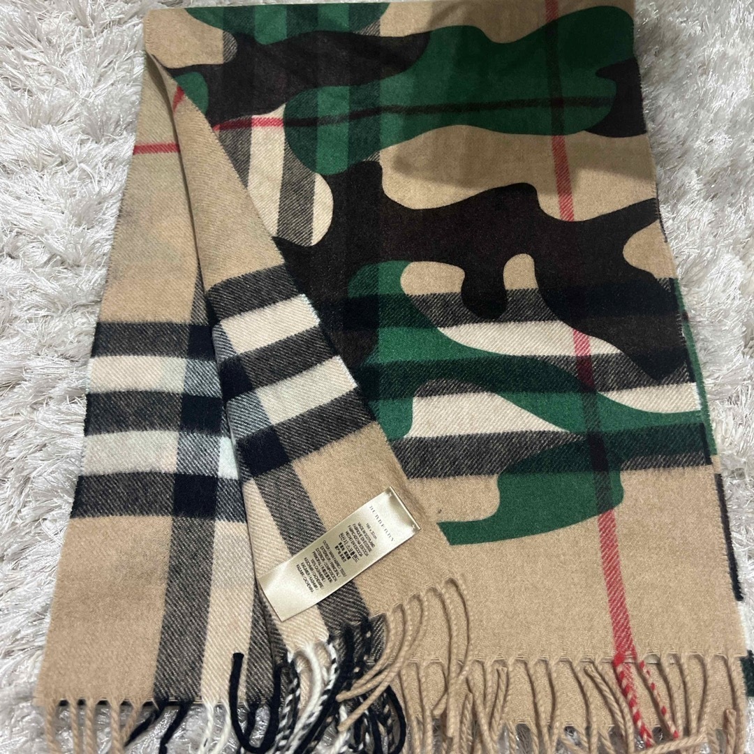 BURBERRY(バーバリー)のBURBERRY　バーバリー　マフラー　カシミア100％ メンズのファッション小物(マフラー)の商品写真