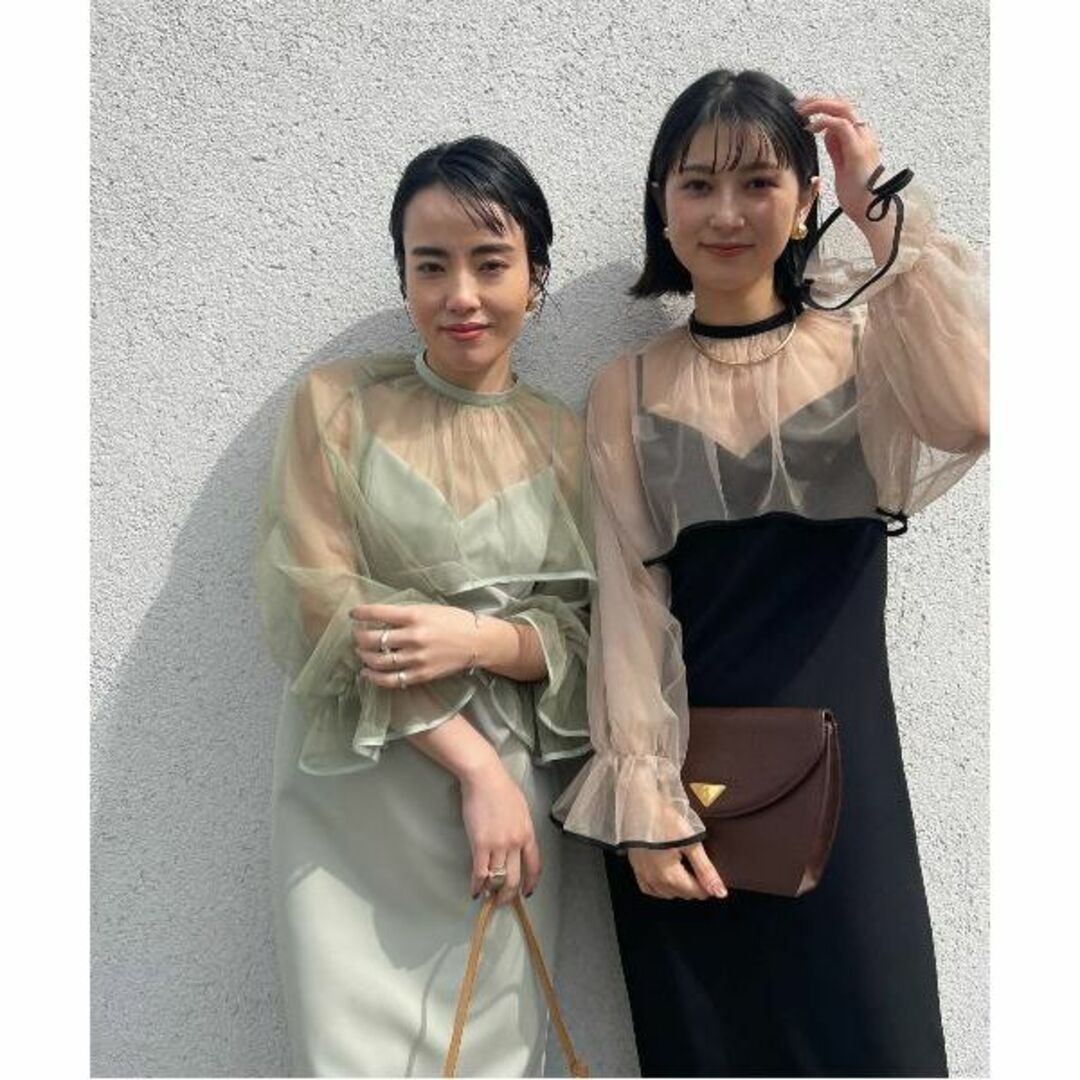 新品 AMERI MANY WAY AIRY VEIL DRESS 新品 AMERI MANY WAY AIRY VEIL DRESS