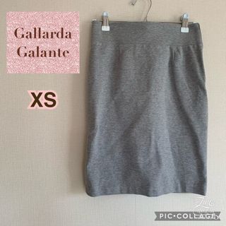 ガリャルダガランテ(GALLARDA GALANTE)のガリャルダガランテ XS ミニスカート タイトスカート グレー シンプル(ミニスカート)