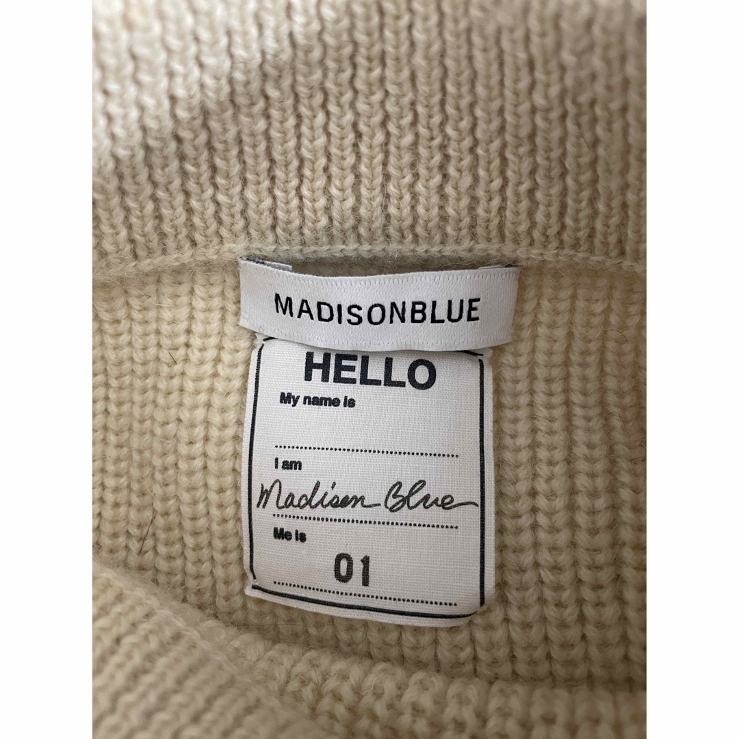 MADISONBLUE(マディソンブルー)のMADISONBLUE モックネックニット レディースのトップス(ニット/セーター)の商品写真