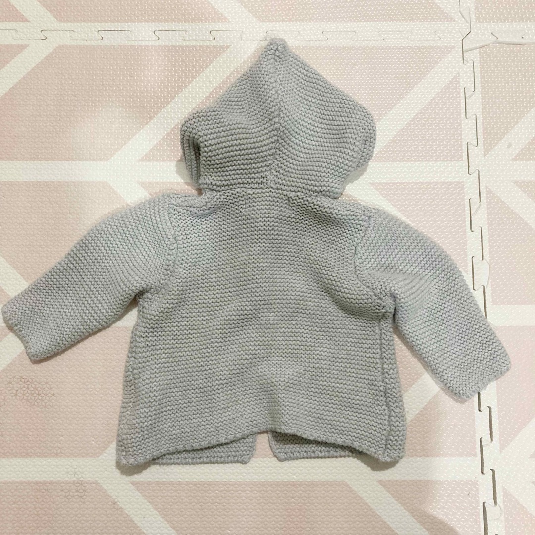 ZARA(ザラ)のZARA baby コットンニットカーディガン 3-6m 68cm キッズ/ベビー/マタニティのベビー服(~85cm)(カーディガン/ボレロ)の商品写真