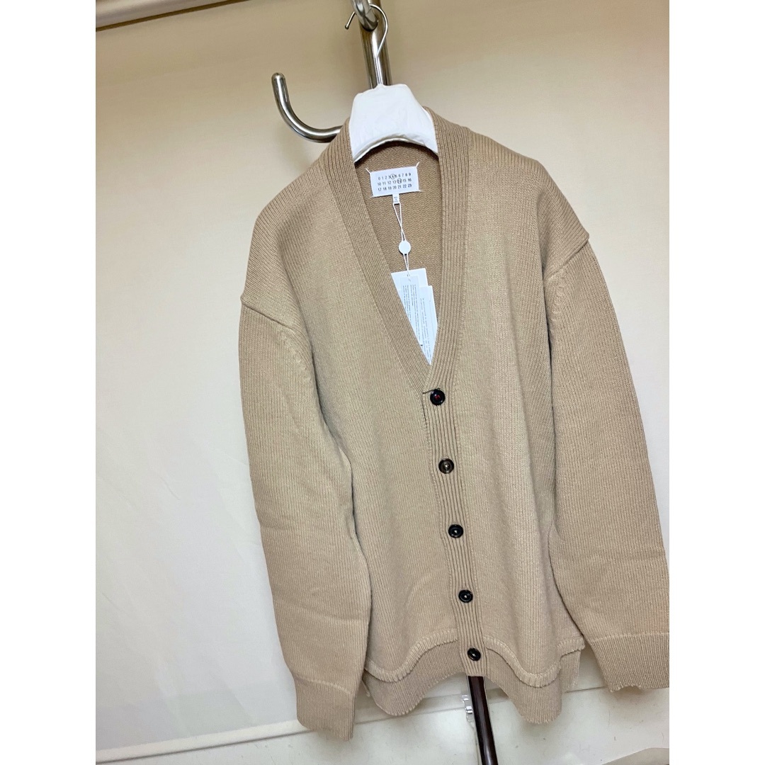 マルジェラ　エルボーパッチ　カーディガン Maison Margiela メゾンマルジェラ 5G エルボーパッチ ニット