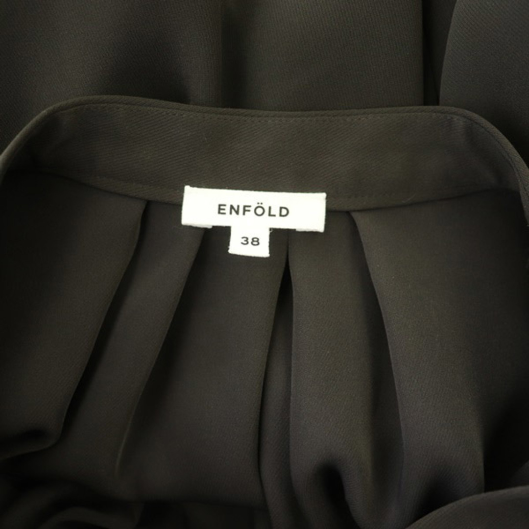 ENFOLD(エンフォルド)のエンフォルド 22AW LAYERED-CUFF BLOUSE ブラウス 長袖 レディースのトップス(シャツ/ブラウス(長袖/七分))の商品写真
