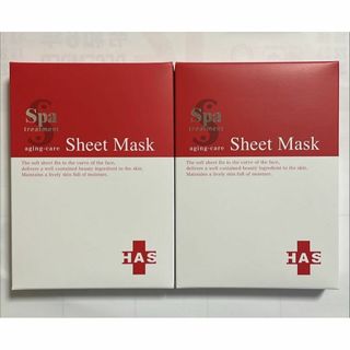 スパトリートメント(Spa Treatment)の2箱セット　スパトリートメント HAS シートマスク4枚入(パック/フェイスマスク)