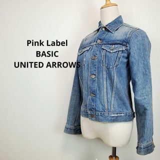 UNITED ARROWS - UNITED ARROWSレディースS青デニムジャケットボタン止め