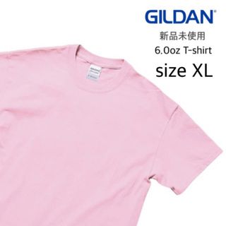 ギルタン(GILDAN)の【ギルダン】新品未使用 ウルトラコットン 無地 半袖Tシャツ ピンク XL(Tシャツ/カットソー(半袖/袖なし))