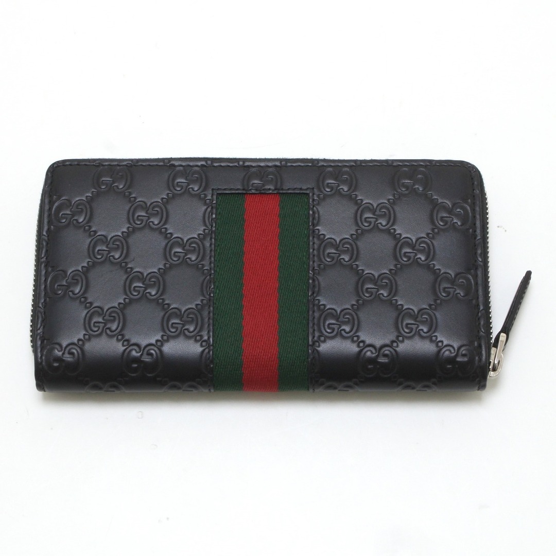 Gucci(グッチ)の$$ GUCCI グッチ グッチシマ シェリーライン 長財布 408831 ブラック ハンドメイドのファッション小物(財布)の商品写真