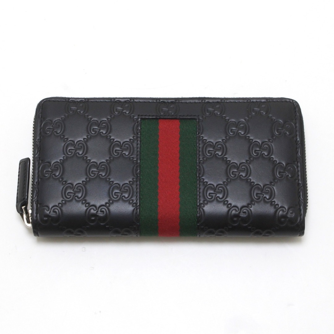 Gucci(グッチ)の$$ GUCCI グッチ グッチシマ シェリーライン 長財布 408831 ブラック ハンドメイドのファッション小物(財布)の商品写真