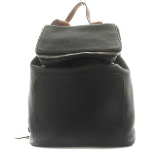 ロエベ(LOEWE)のロエベ ゴヤ GOYA スモール バックパック リュックサック レザー 黒(リュック/バックパック)