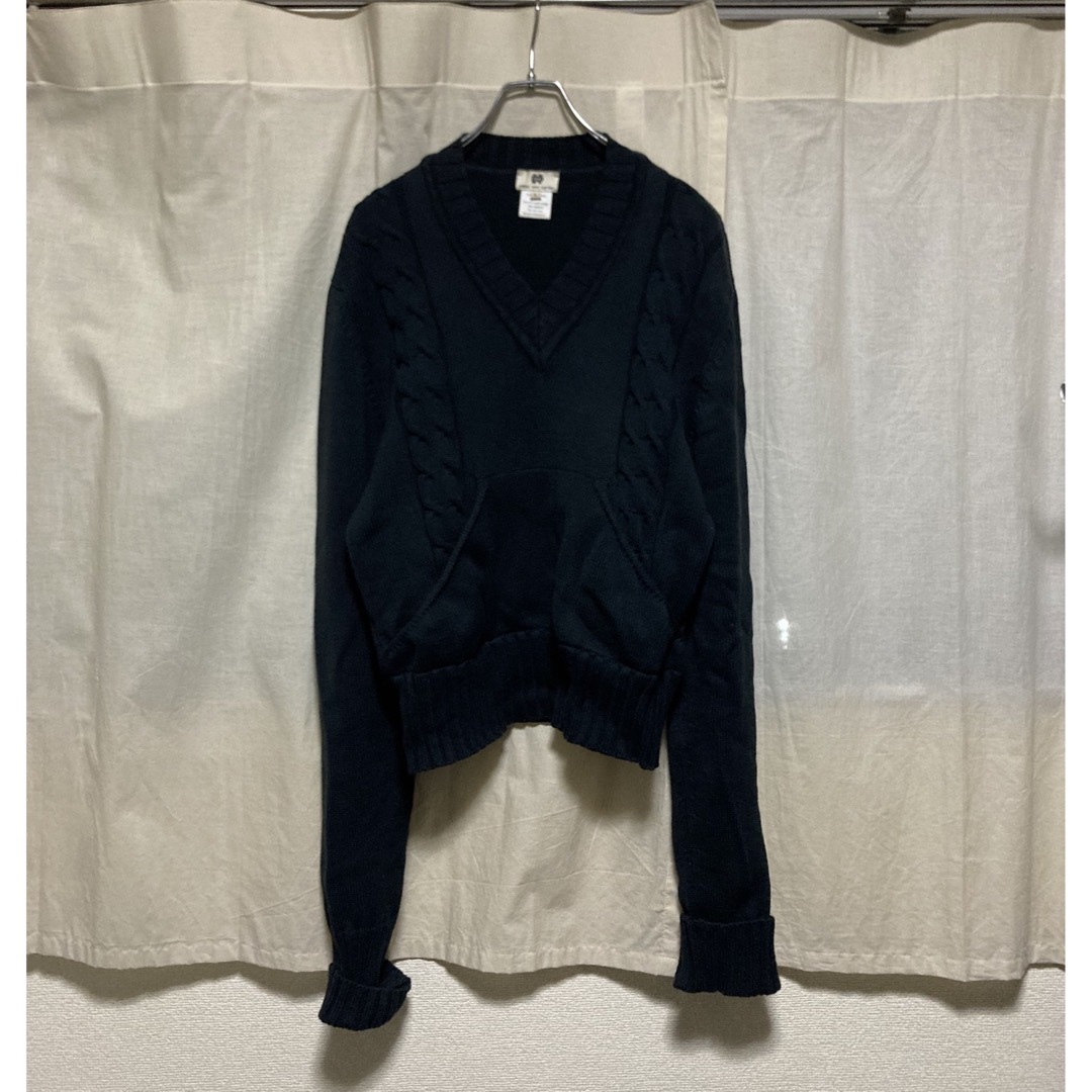 メンズDries van noten black knit