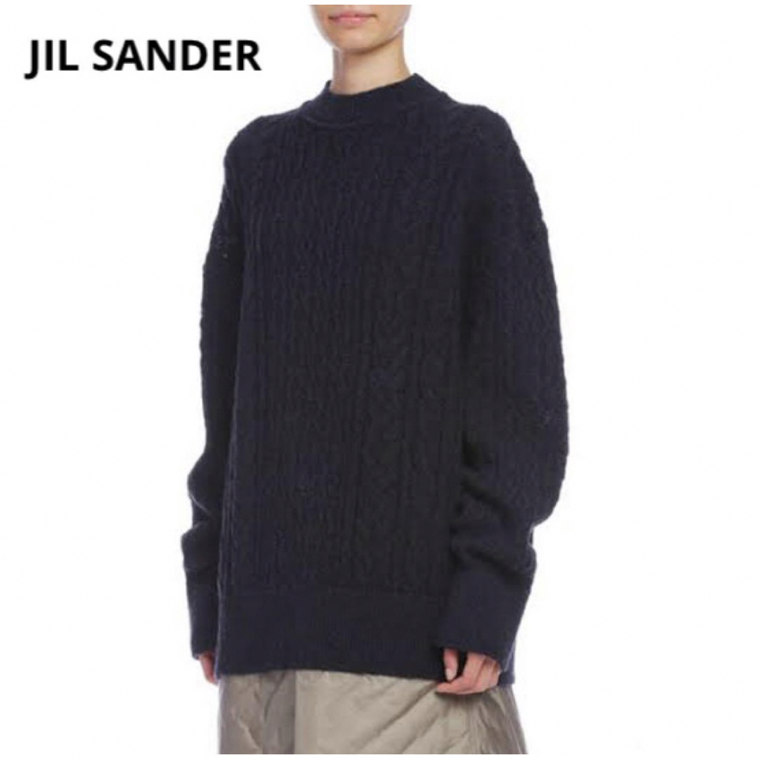 JIL SANDER ＋ アランケーブルニットメンズ