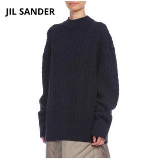 ジルサンダー(Jil Sander)のJIL SANDER ＋ アランケーブルニット(ニット/セーター)