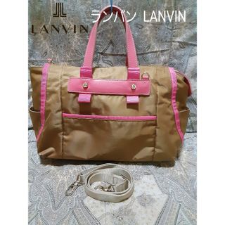 ランバン(LANVIN)のランバン LANVIN 2way/本革コンビ/斜め掛けショルダーバッグ(ショルダーバッグ)