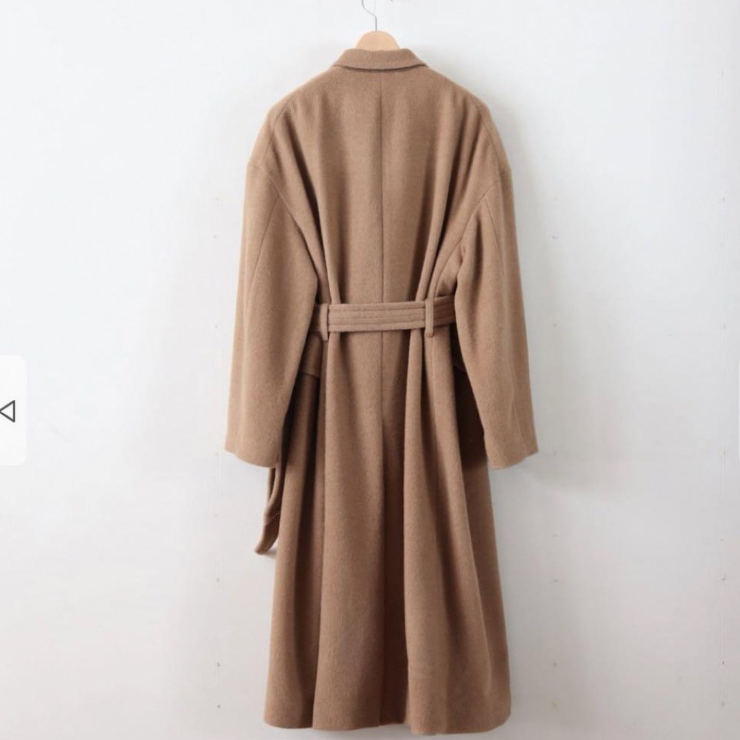 AURALEE(オーラリー)のAURALEE オーラリー　BABYCAMEL MOSSER COAT レディースのジャケット/アウター(ロングコート)の商品写真