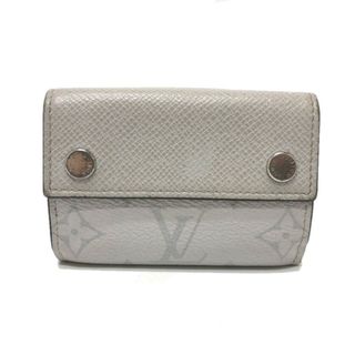 ルイヴィトン(LOUIS VUITTON)のルイヴィトン LOUIS VUITTON ディスカバリー・コンパクト ウォレット M67621 タイガラマモノグラム 3つ折り財布 モノグラムキャンバス ホワイト(折り財布)