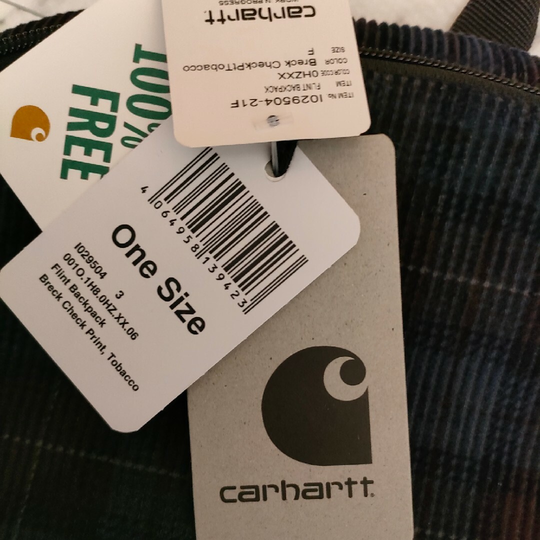 carhartt(カーハート)のカーハート新品未使用 WIP FLINT BACKPACK リュック レディースのバッグ(リュック/バックパック)の商品写真