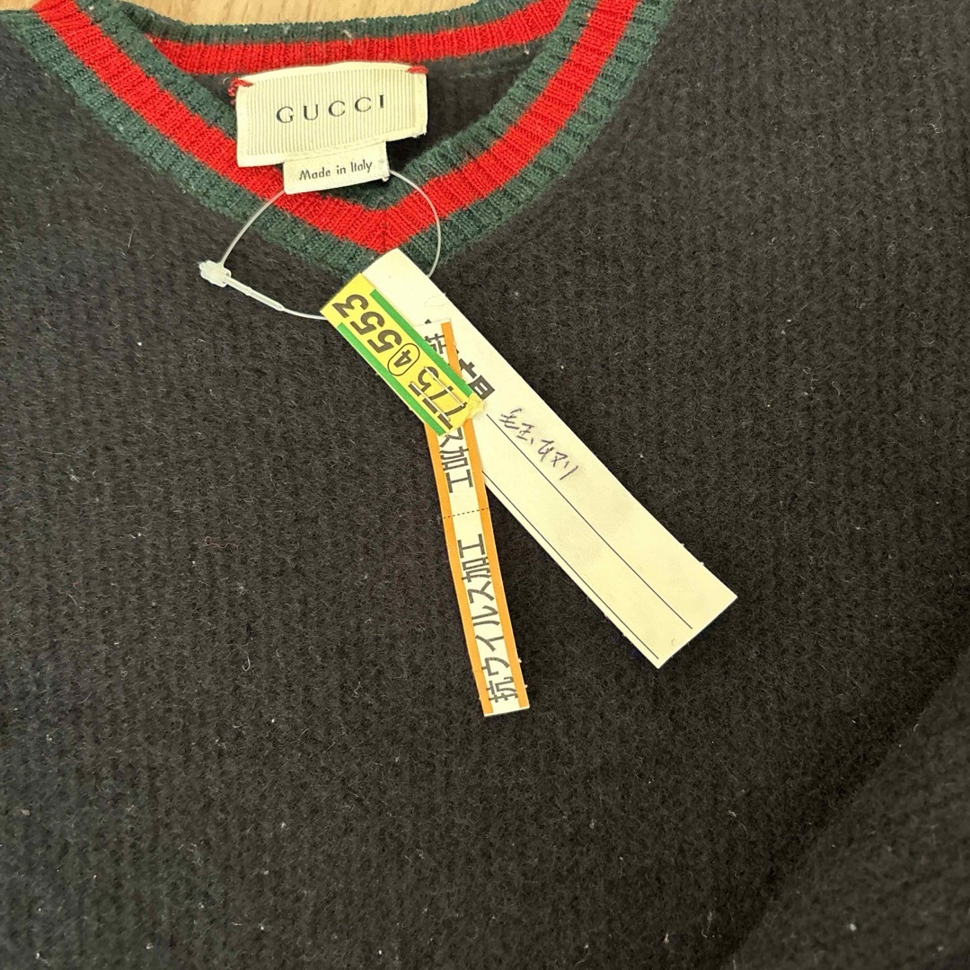 Gucci(グッチ)のGUCCI キッズ　ベビー　ニット　セーター キッズ/ベビー/マタニティのベビー服(~85cm)(ニット/セーター)の商品写真