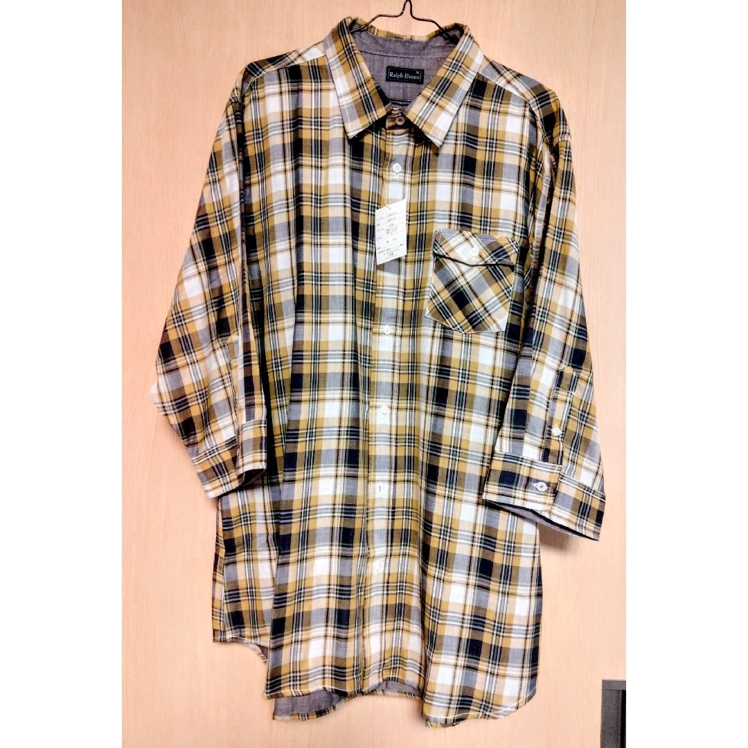 新品  メンズ  ロングシャツ メンズのトップス(シャツ)の商品写真