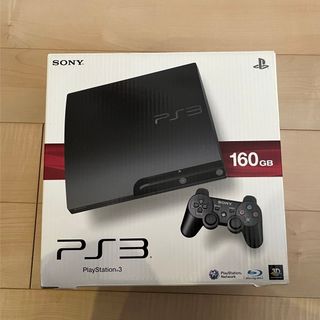 プレイステーション3(PlayStation3)のプレイステーション3　本体　PS3　160GB　ブラック　CECH-3000A(家庭用ゲーム機本体)