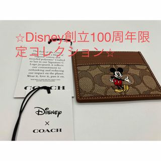 パスケース/IDカードホルダーCOACH x Peanuts 新品 ウッドストックIDカードケース・パスケース