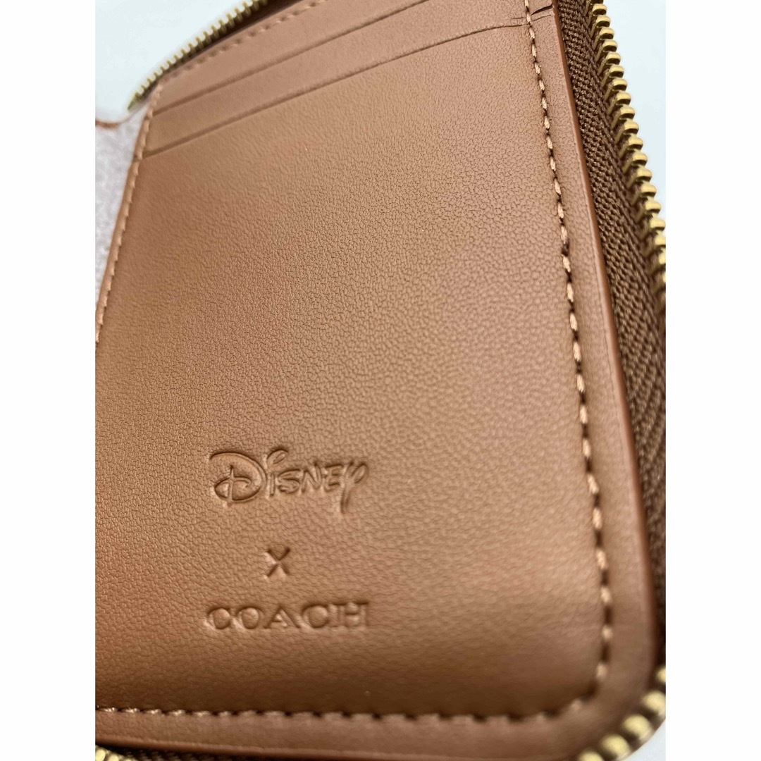 COACH(コーチ)のCOACH【CN035】二折財布 ジップアラウンド  シグネチャー ミッキー レディースのファッション小物(財布)の商品写真