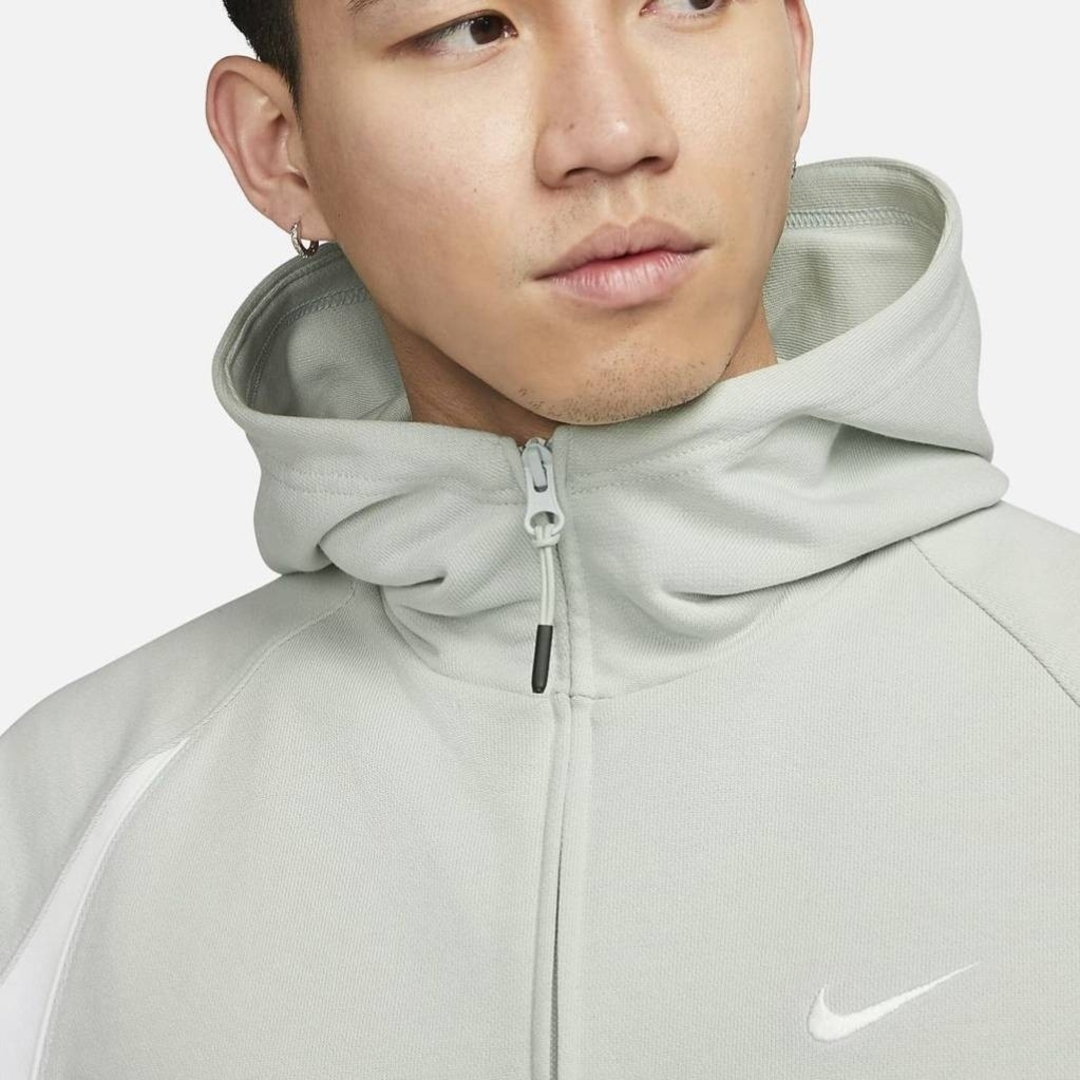 [新品] NIKE ナイキ パーカー ハーフジップ ビッグスウッシュ Lサイズ