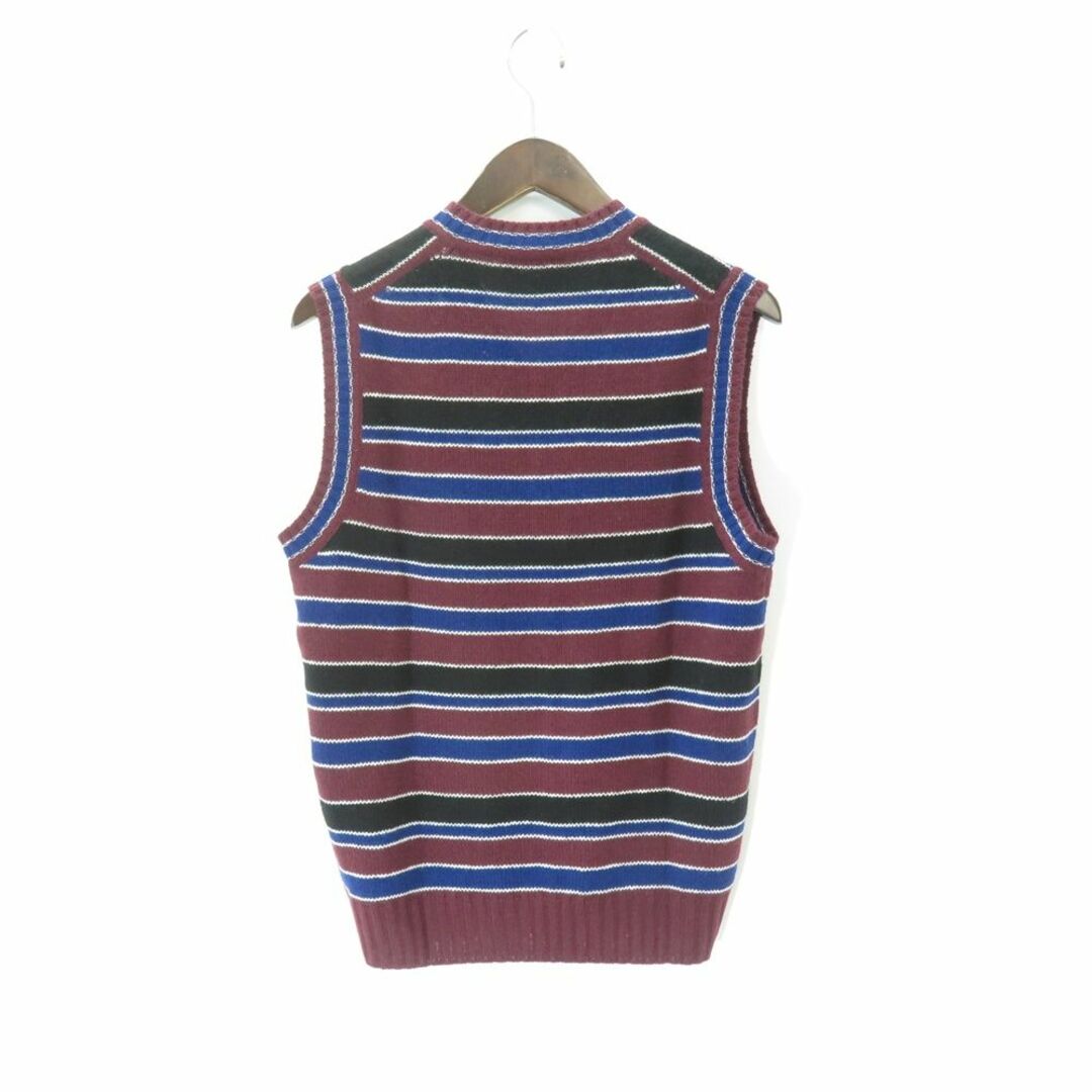 PRADA(プラダ)のPRADA BORDER KNIT VEST メンズのトップス(ベスト)の商品写真