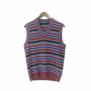 プラダ(PRADA)のPRADA BORDER KNIT VEST(ベスト)