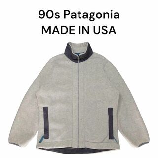 パタゴニア(patagonia)のUSA製 90s Patagonia　シンチラフリースジャケット　パタゴニア(ブルゾン)