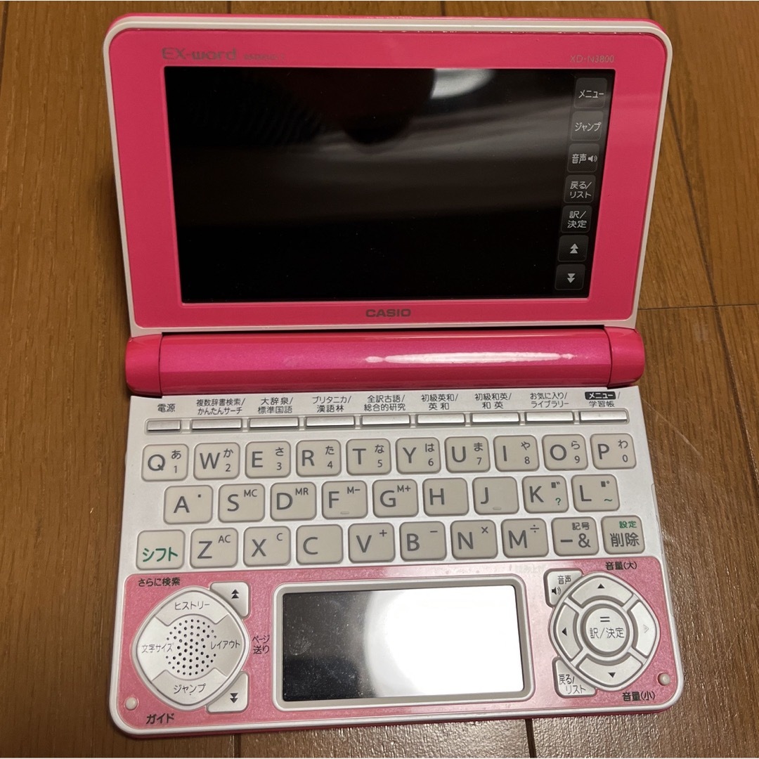 CASIO(カシオ)のCASIO 電子辞書　XD-N3800 スマホ/家電/カメラのPC/タブレット(電子ブックリーダー)の商品写真