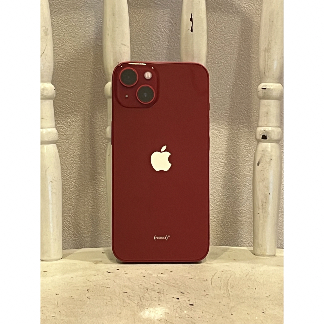 Apple(アップル)のiPhone 13 （PRODUCT）　128GB RED SIMフリー スマホ/家電/カメラのスマートフォン/携帯電話(スマートフォン本体)の商品写真