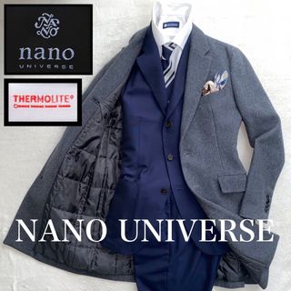 ナノユニバース(nano・universe)のNANO UNIVERSE × THERMOLITE クリーニング済の美品　S(チェスターコート)