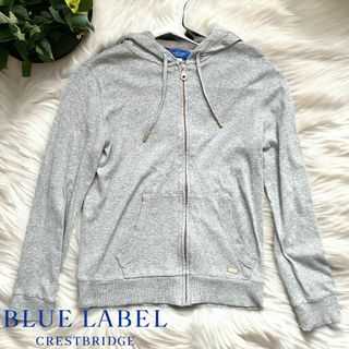 ブルーレーベルクレストブリッジ(BLUE LABEL CRESTBRIDGE)のBLUE LABEL CRESTBRIDGE レディース フルジップパーカー M(パーカー)