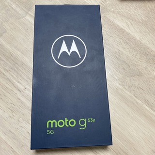 モトローラ(Motorola)のmoto g53y(スマートフォン本体)