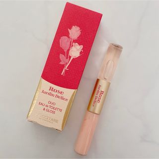 ロクシタン(L'OCCITANE)のロクシタン ローズデリス　オードトワレ&グロス【 新品未使用 】(香水(女性用))