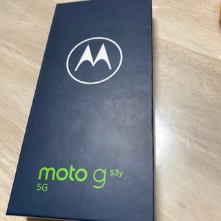 モトローラ(Motorola)のmoto g53y(スマートフォン本体)