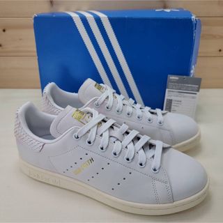 スタンスミス(STANSMITH（adidas）)のアディダス スタンスミス スネークスキン/ホワイト/ゴールド 25cm(スニーカー)