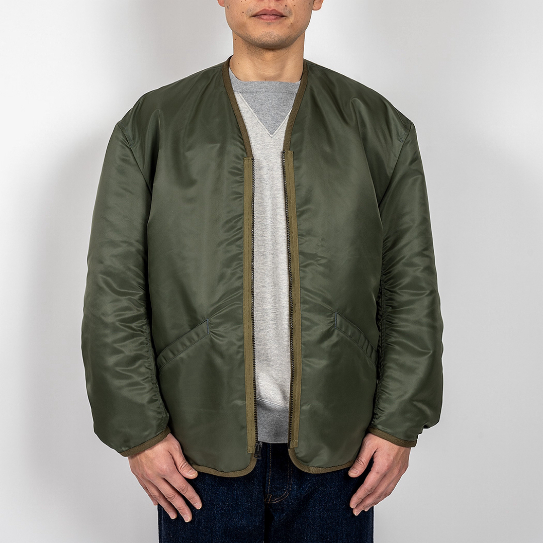 orSlow(オアスロウ)のWORKERS ワーカーズ　L-2 Liner Sage Green 新品未使用 メンズのジャケット/アウター(ミリタリージャケット)の商品写真