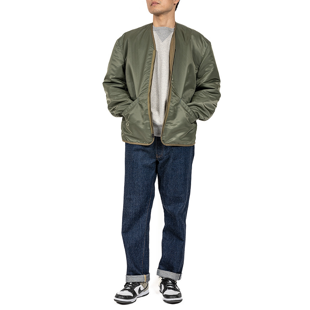 orSlow(オアスロウ)のWORKERS ワーカーズ　L-2 Liner Sage Green 新品未使用 メンズのジャケット/アウター(ミリタリージャケット)の商品写真