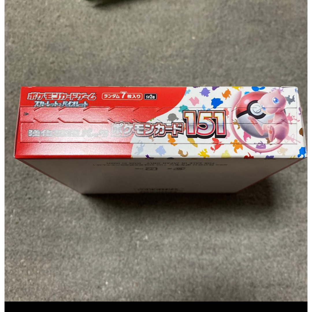 ポケモン - ポケモンカード 151 ボックス BOX シュリンクなし 1BOX 1箱