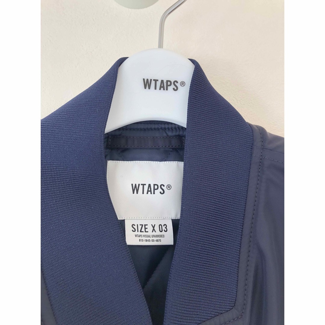 W)taps(ダブルタップス)のWTAPS ダブルタップス TEAM JACKET 21 awクロスボーン メンズのジャケット/アウター(ナイロンジャケット)の商品写真