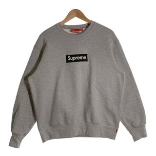 シュプリーム(Supreme)のSUPREME シュプリーム 22AW Box Logo Crewneck ボックスロゴクルーネック スウェットトレーナー グレー Size S(スウェット)