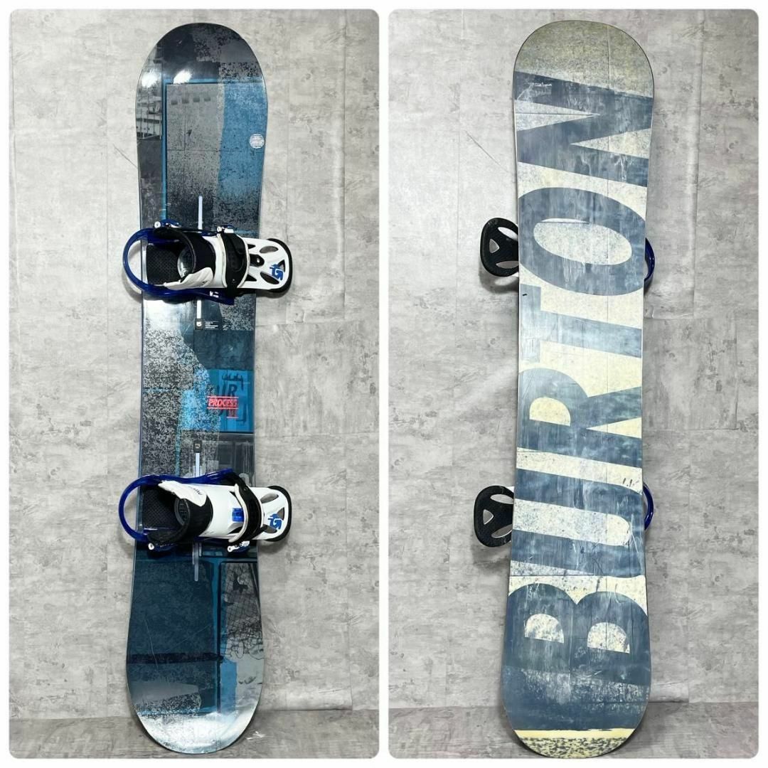 ボードスノーボード BURTON バートン プロセス メンズ 2点セット 155cm